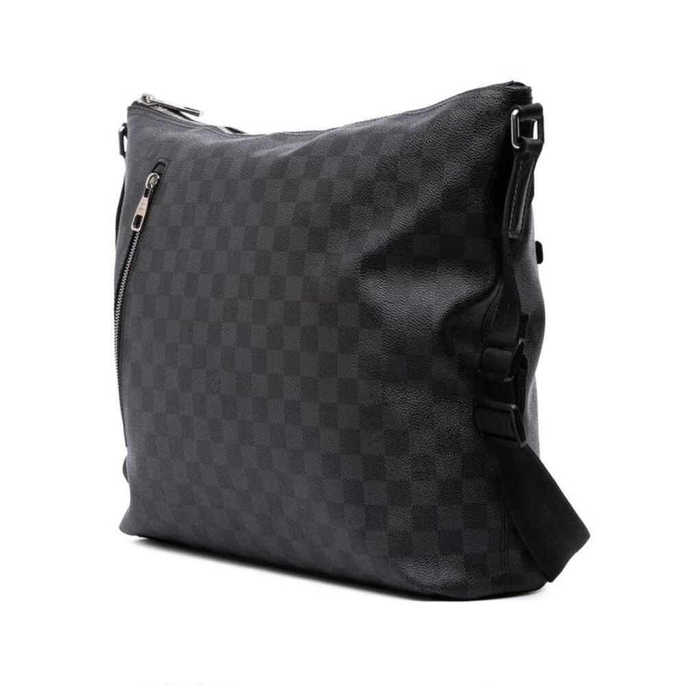 Pre Loved louis vuitton District PM Messenger Bag Women Black Crossbody Bags - Picture 2 of 7